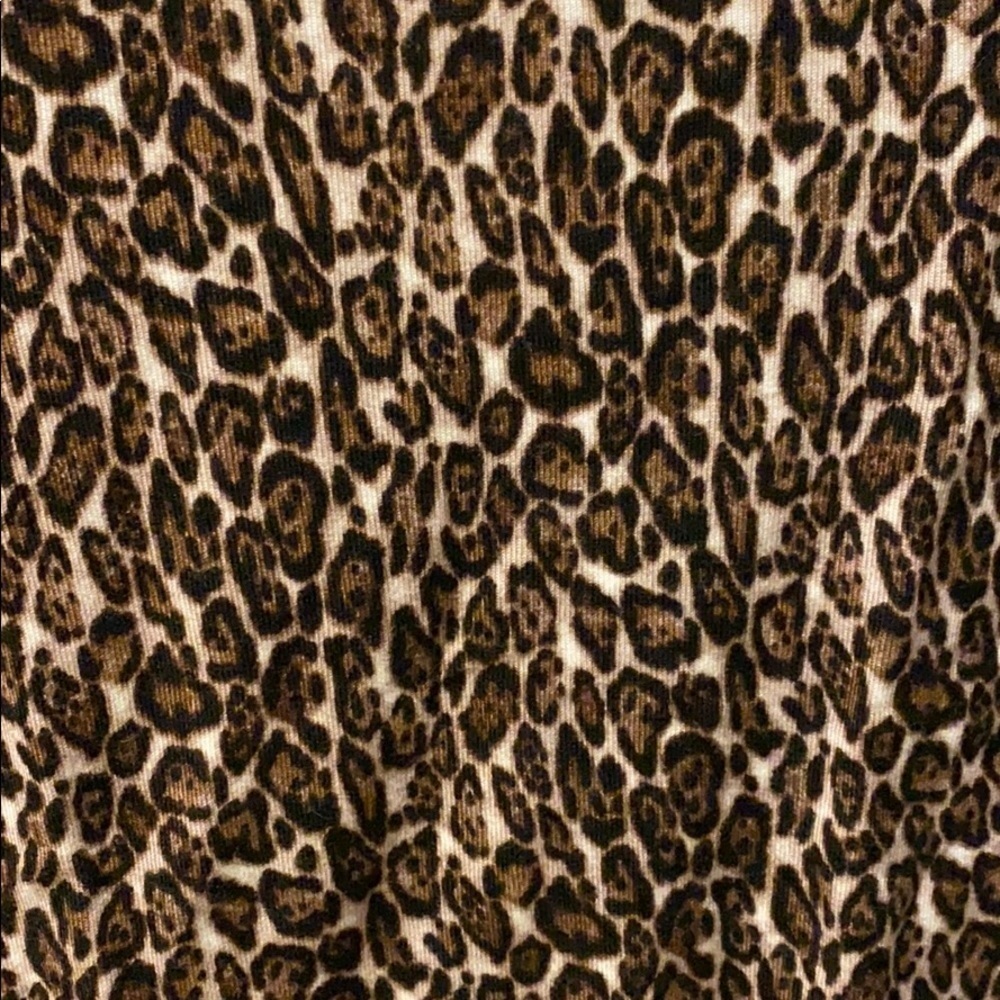WHBM Lightweight Leopard Print Sweater EUC - Picture 4 of 8